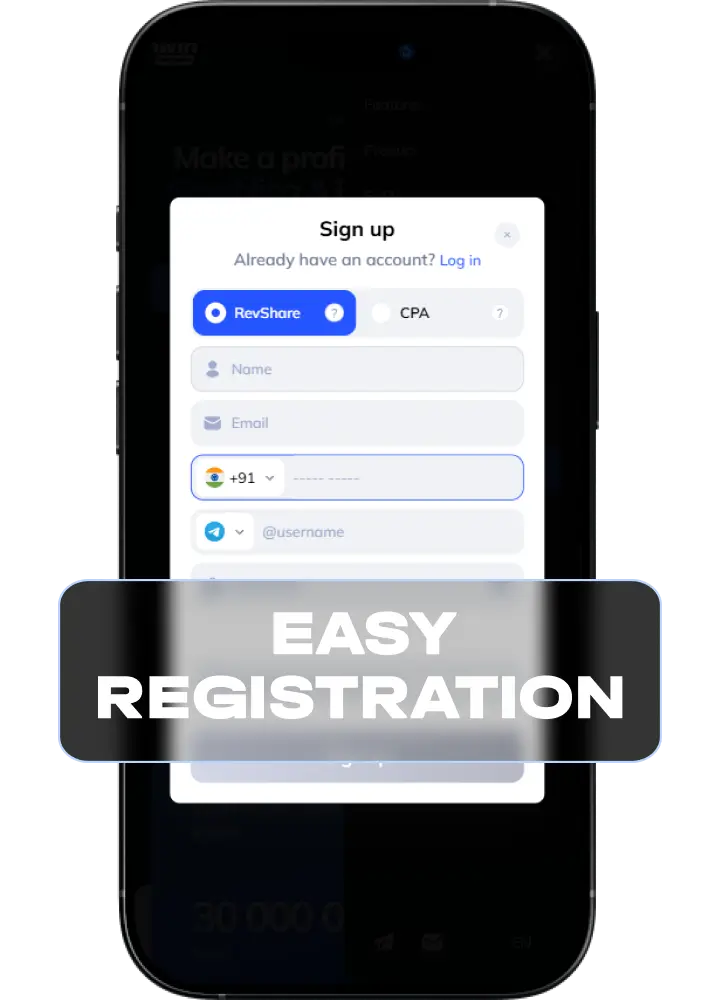 1win affiliate login